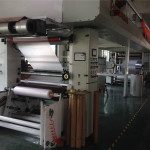 Machine used to print on the liner of bag sealing tape