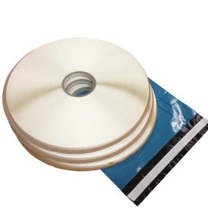 Special strong double sided tape used for sealing mailing bags/courier bags/envelopes/bubble bags.