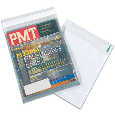 Magazine Bag sealed with bag sealing tape