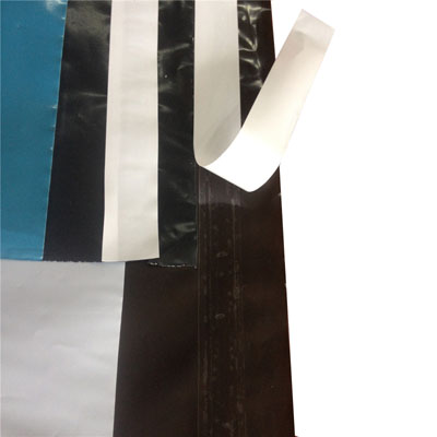 Double sided tape used to seal mailing bags