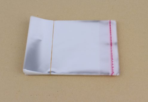 OPP bag with HDPE resealable bag sealing tape