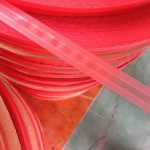 Bag Sealing Tape with red liner and center glue