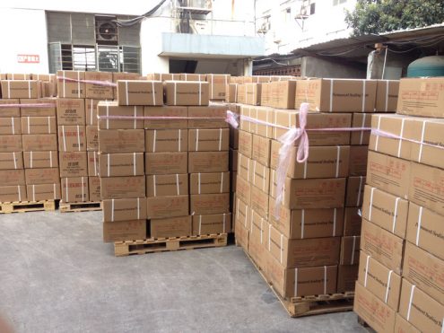 Permanent Sealing Tapes on Pallets