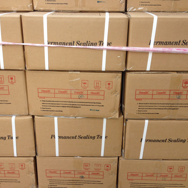 HC08 Permanent Sealing Tape on Pallet