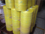Yellow Release Film Center Bag Sealing Tape
