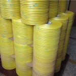 Yellow Release Film Center Bag Sealing Tape