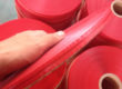 Bag Sealing Tape with red liner and center glue